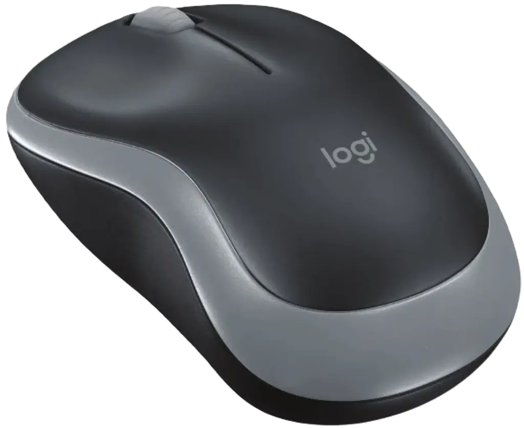 WIRELESS MOUSE M185 SWIFT GREY