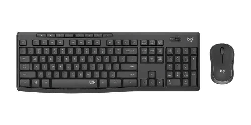 MK295 SILENT WIRELESS COMBO GRAPHITE - HUN - INTNL