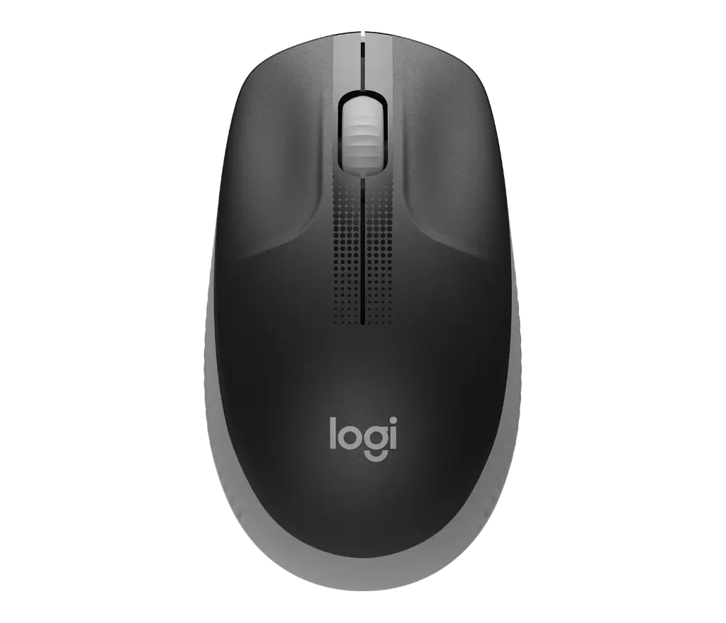 M190 FULL-SIZE WIRELESS MOUSE MID GREY EMEA