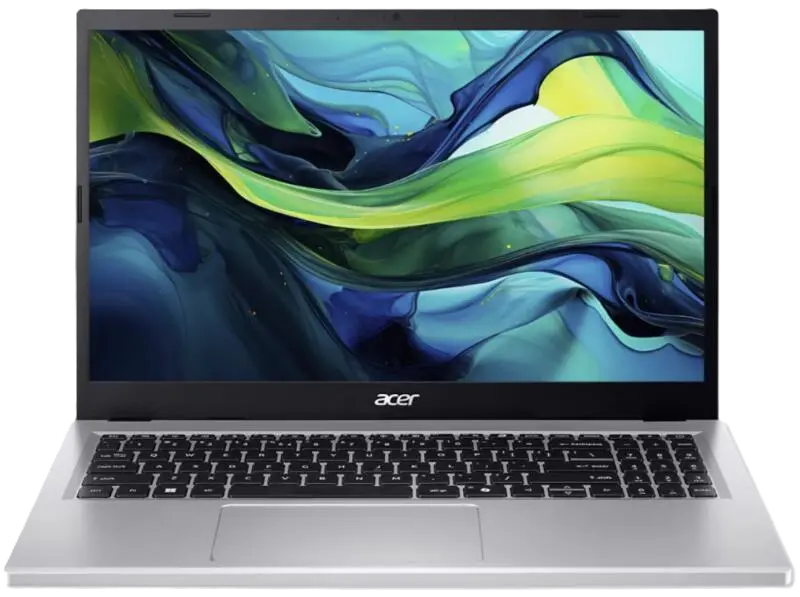 ACER Aspire AG15-32P-C0TM, 15.6" FHD, Intel N150, 8GB, 512GB SSD, UMA, DOS, ezüst 