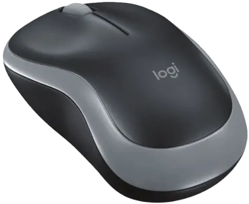 WIRELESS MOUSE M185 SWIFT GREY