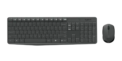 MK235 WIRELESS KEYBOARD / MOUSE GREY-HUN-2.4GHZ-INTNL
