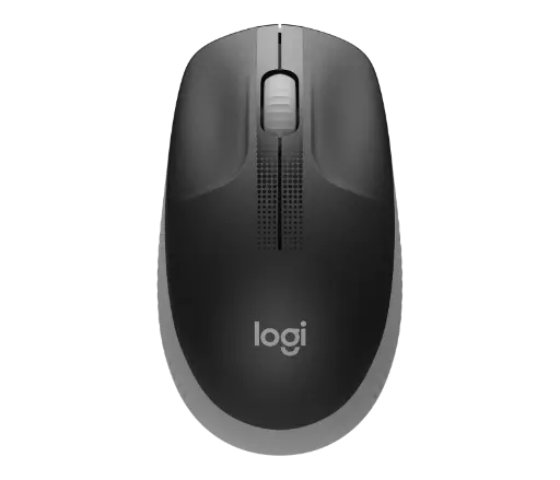 M190 FULL-SIZE WIRELESS MOUSE MID GREY EMEA